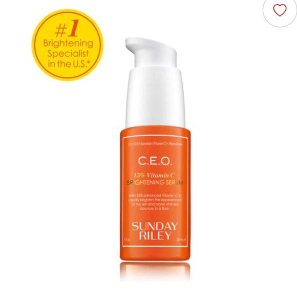 Sunday Riley CEO brightening serum - brand new - .5 Fl oz - Picture 6 of 6